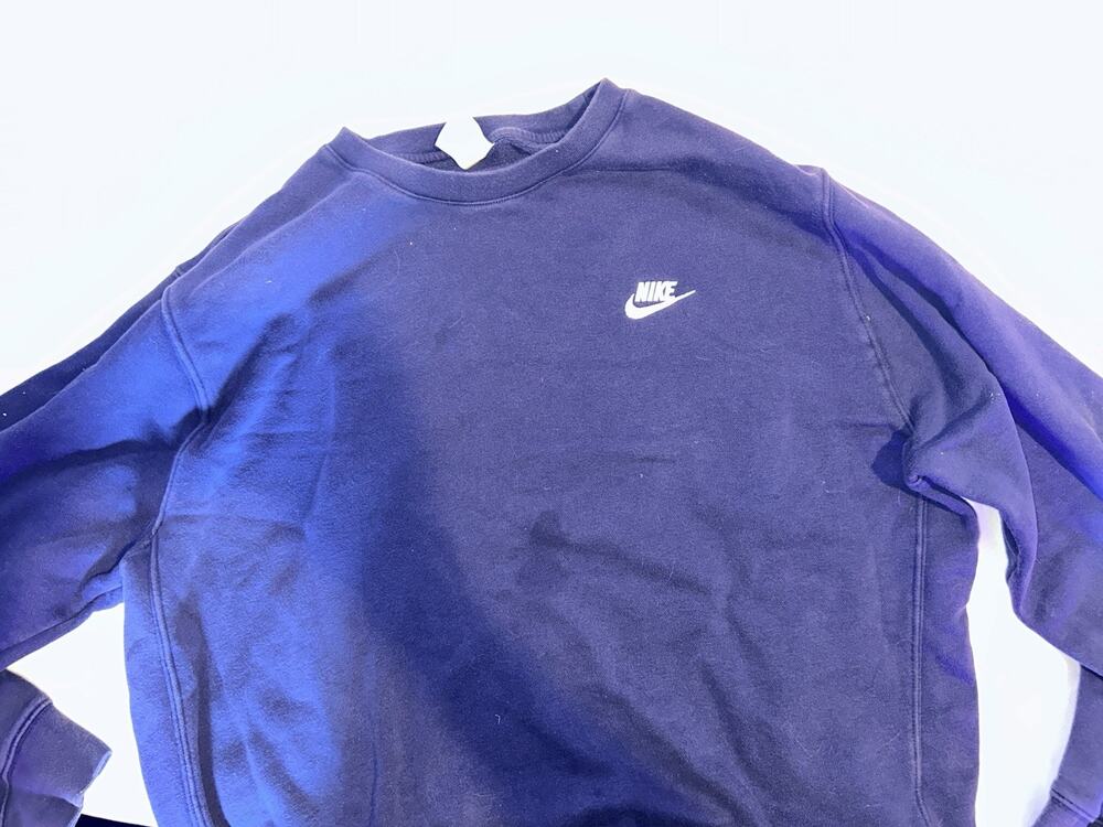 Nike Men's Sweatshirt Large Lgg Blue